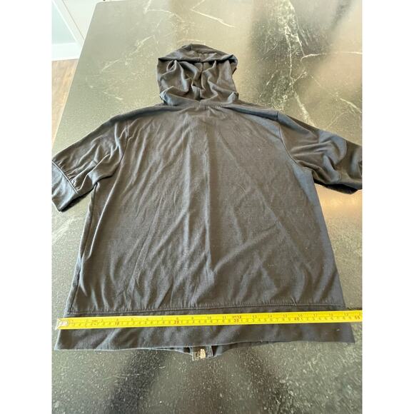 blued  kids XL Black short sleeve Univ of Tex full zip hoodie - Picture 7 of 9